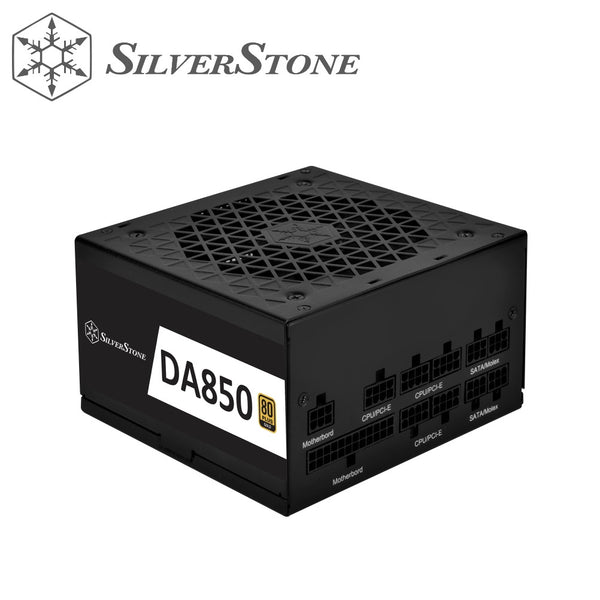 SilverStone DA850 Gold 80 PLUS Gold 850W Fully Modular ATX Power Supply