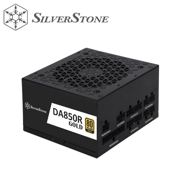 SilverStone DA850R Gold 80 PLUS Gold 850W ATX 3.0 & PCIe 5.0 Fully Modular Power Supply