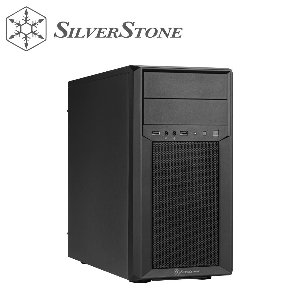 SilverStone FA313-B Compact Micro-ATX Tower Chassis