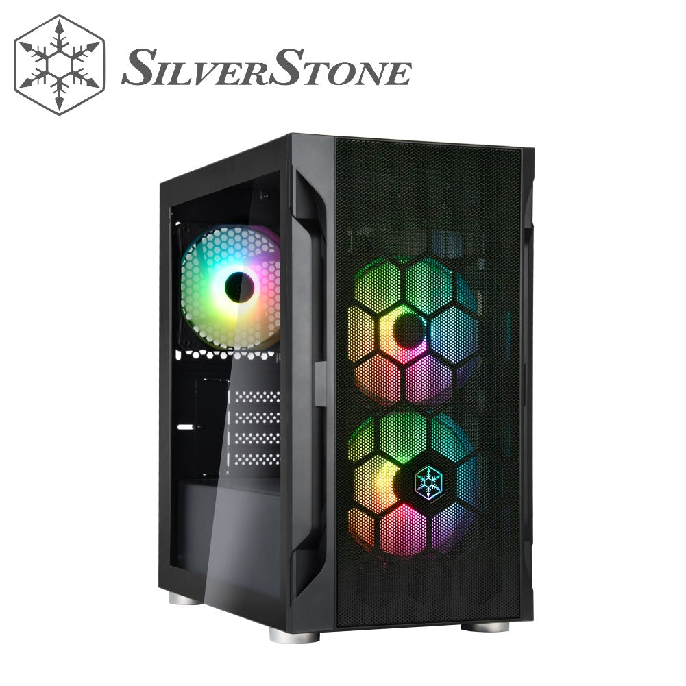 SilverStone FAH1MB-PRO Stylish and Distinct Micro-ATX Gaming Chassis