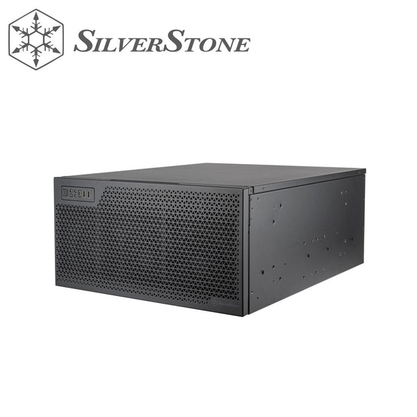 SilverStone RM52 5U rackmount server chassis with dual 360mm liquid cooling compatibility