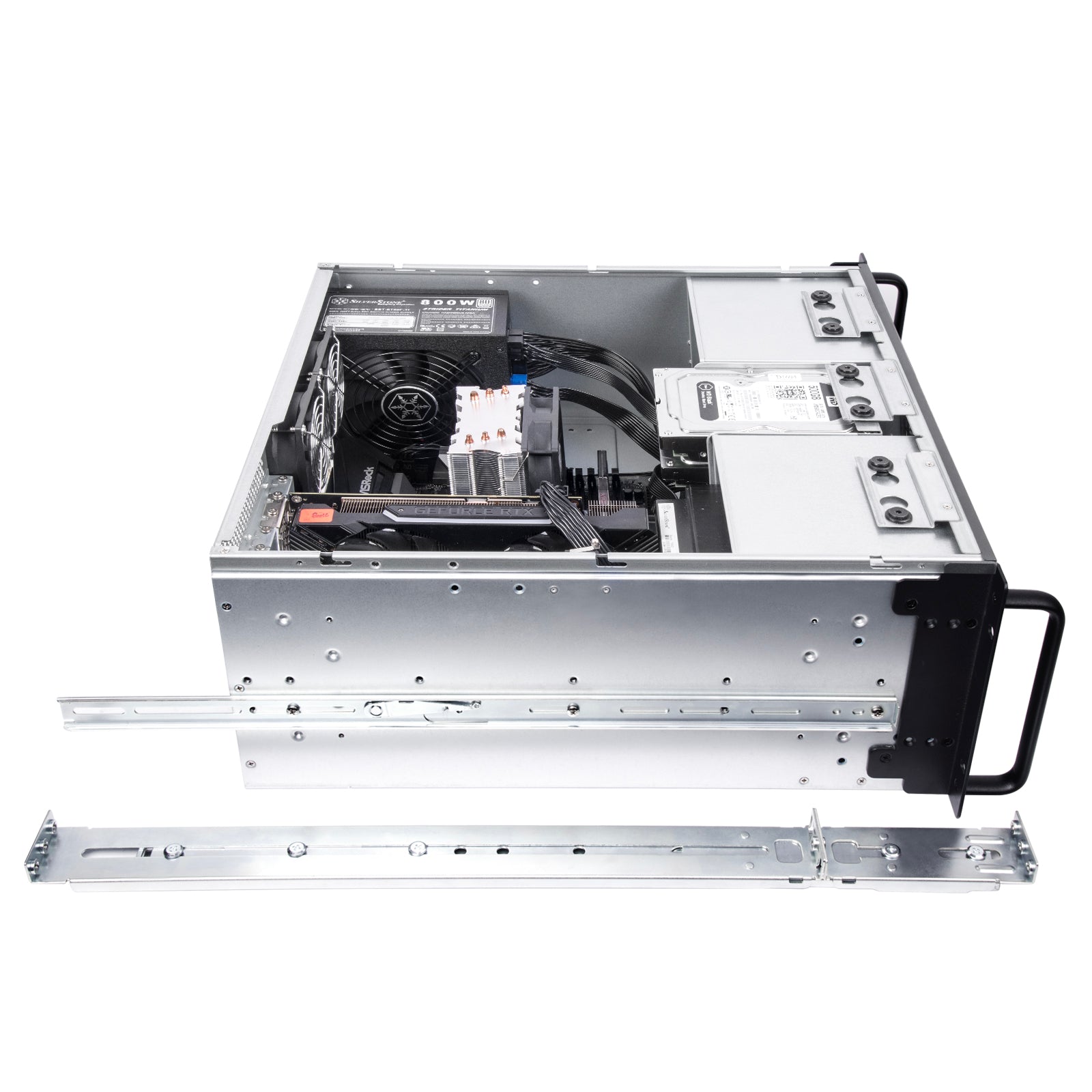 SilverStone RM41-506 4U 6-bay 5.25” rackmount server chassis