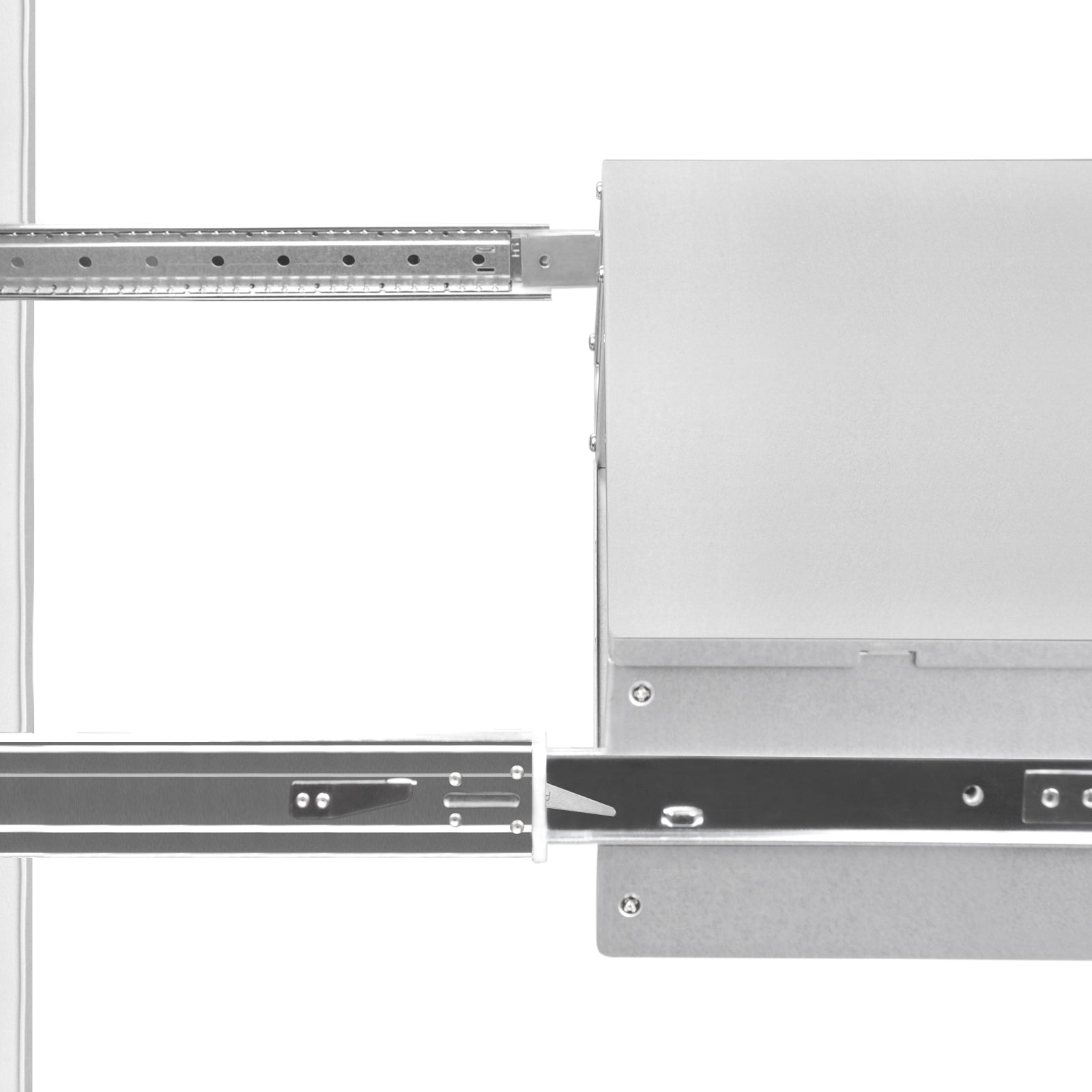 SilverStone RMS03-26 High quality tool-less ball bearing sliding rail kit for rackmount chassis