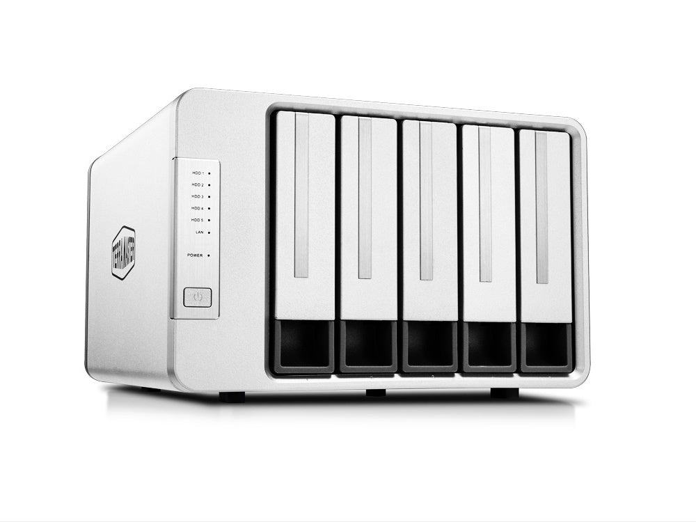 TerraMaster F5-221 5-Bay NAS for Small Business and Personal Cloud Storage