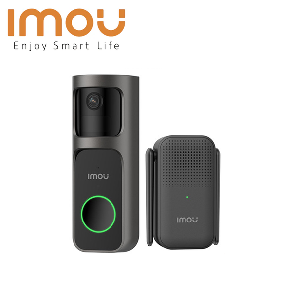 IMOU Doorbell 2S Kit 3MP 2K Battery Powered Doorbell Waterproof CCTV Camera local storage 2 way talk PIR detect