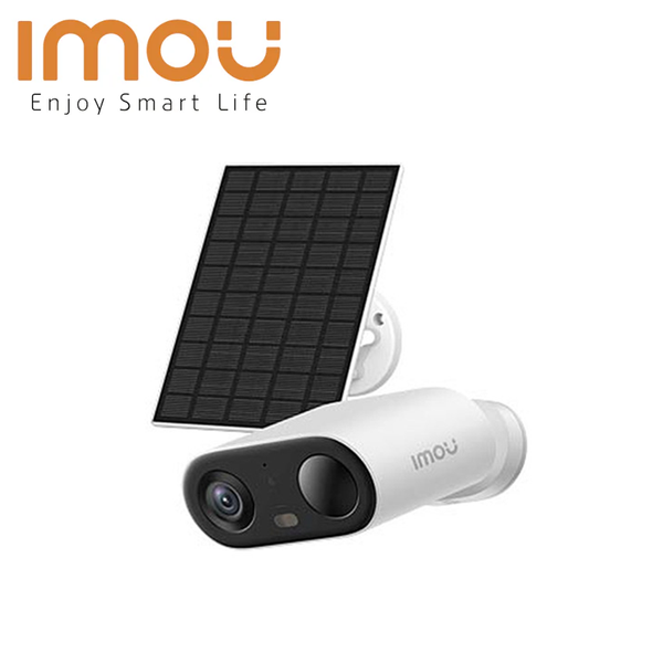 IMOU CELL GO Full Color w / Solar Panel 3MP 2K CCTV Wireless Wifi PIR HUmen Detection Color Night Vision IP685 Weather Proof