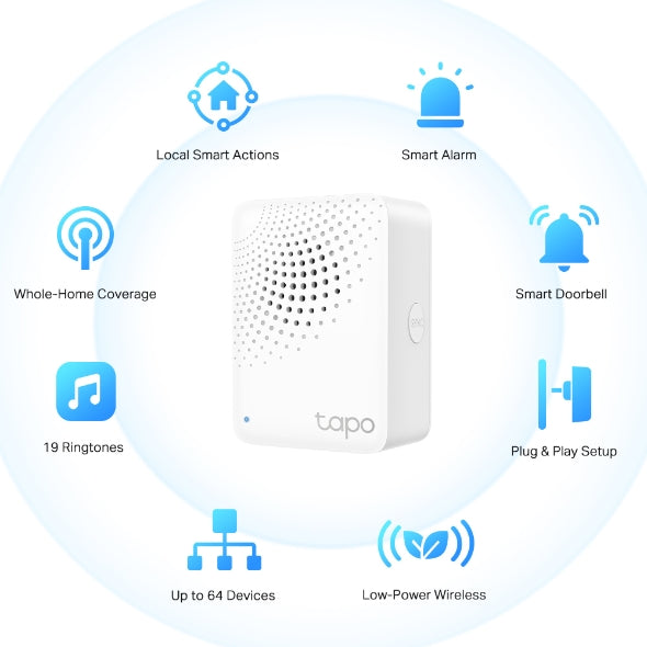 TP-Link Tapo H100 Smart IoT Hub with Chime