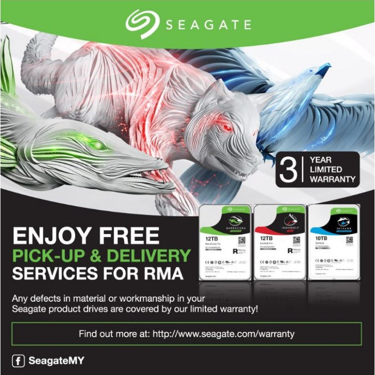 Seagate HDD Surveillance Harddisk Skyhawk CCTV Hard Drive