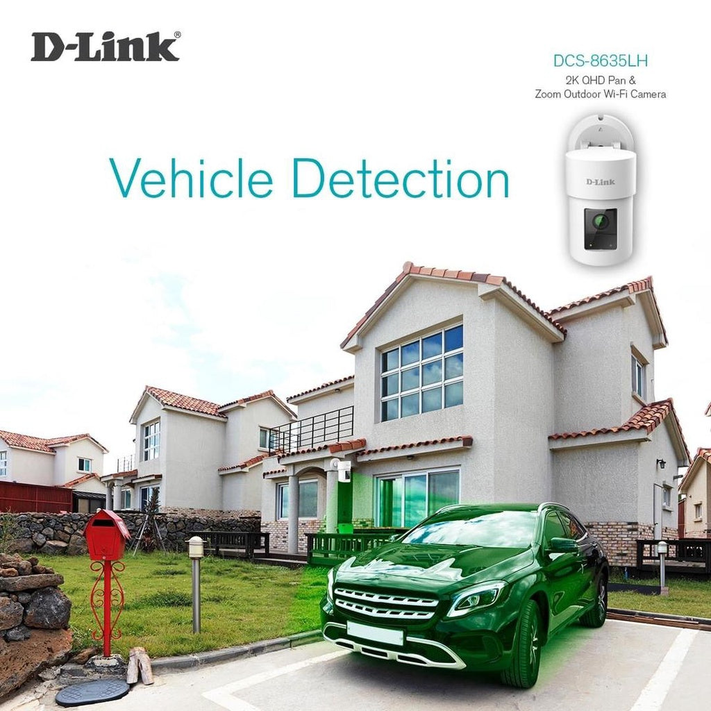 D-Link DCS-8635LH 4MP 2K 5Ghz Outdoor Wi-Fi Wireless Camera