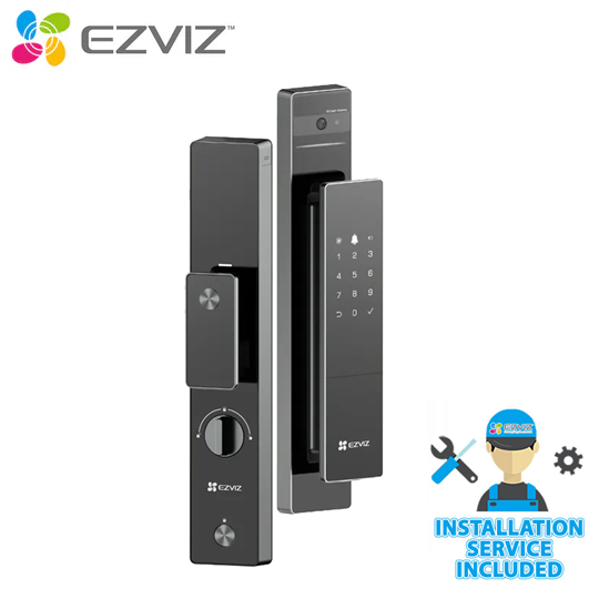 EZVIZ DL50FVS WIFI Face Recognition Smart Lock Weatherproof doorbell door tag (installation Free please ask customer service for further inquiry)