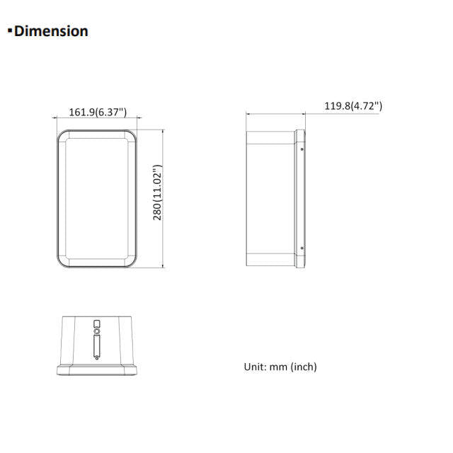 Hikvision DS-QAE0420G1-V Hikvision Analog Column Speaker 20W - Hikvision Ceiling Speaker
