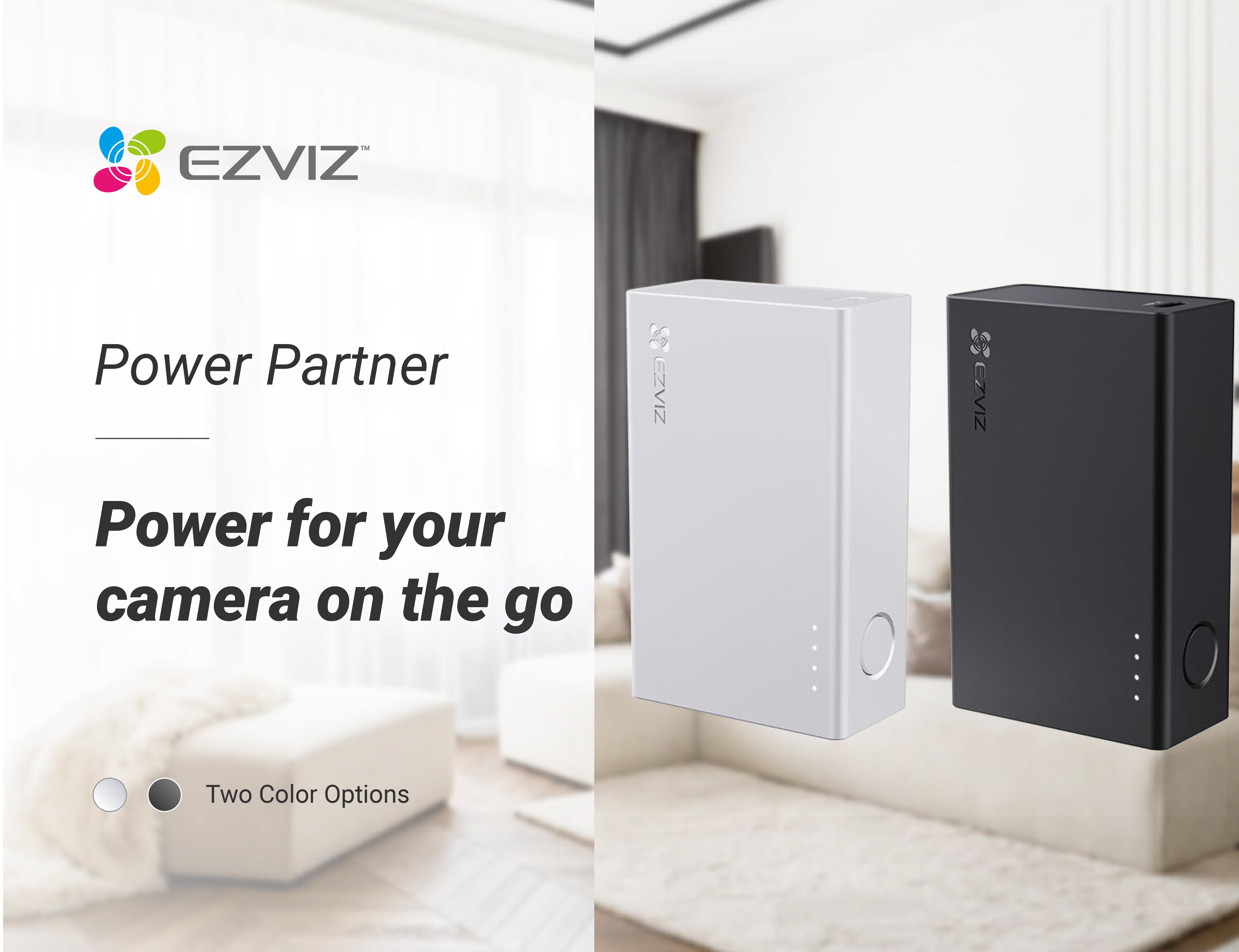 EZVIZ CB2 Battery Partner PB18 Power Partner Power Bank for CB2 series 5200mAH