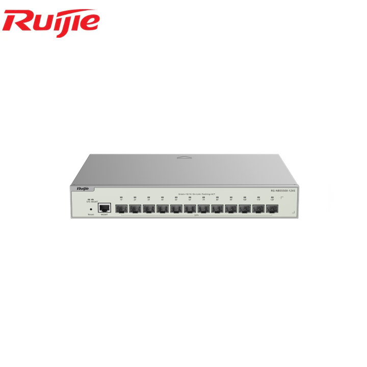 Ruijie RG-NBS5500-12XS 12-Port Full 10G SFP+ Layer 3 Managed Switch ...