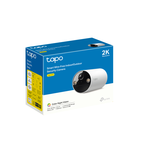 TP-Link Tapo C410 Smart Wire-Free Indoor/Outdoor Security Camera