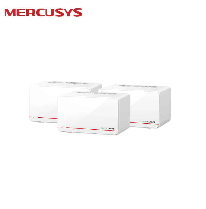 Mercusys Halo H37BE (3-pack) BE6500 Whole Home Mesh Wi-Fi 7 System