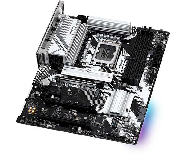 Asrock B760 PRO RS/D4 DDR4 INTEL Gaming Motherboard