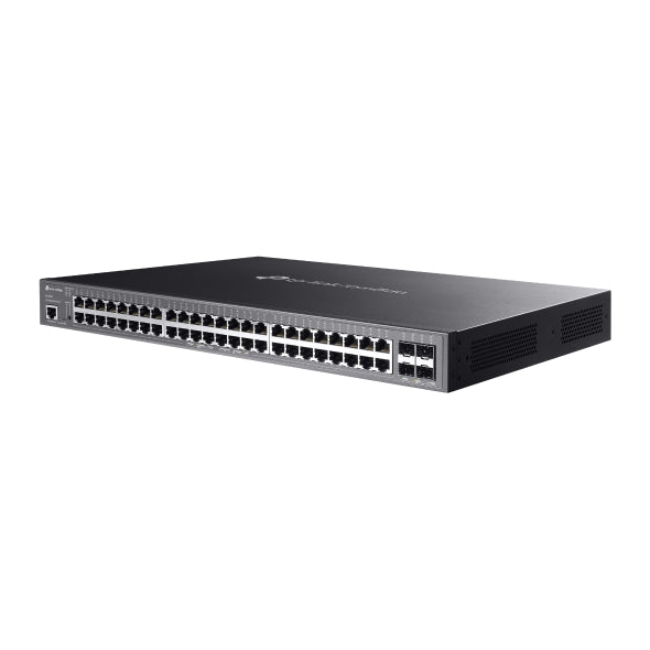 TP-Link SG3452XMPP Omada 48-Port Gigabit and 4-Port 10GE SFP+ L2+ Managed Switch with 40-Port PoE+ & 8-Port PoE++