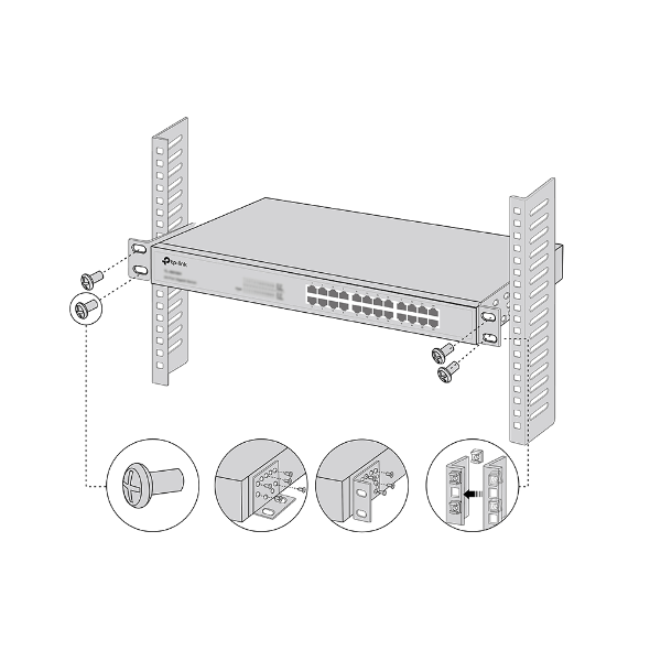 TP-Link RackMount Kit-19 19-inch Switches Rack Mount Kit