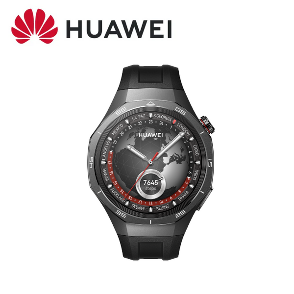 HUAWEI WATCH GT 5 Pro 46 mm | Ceramic and Titanium | Pro-Level Sports Golf Courses Map | Up to 2-Week Battery Life