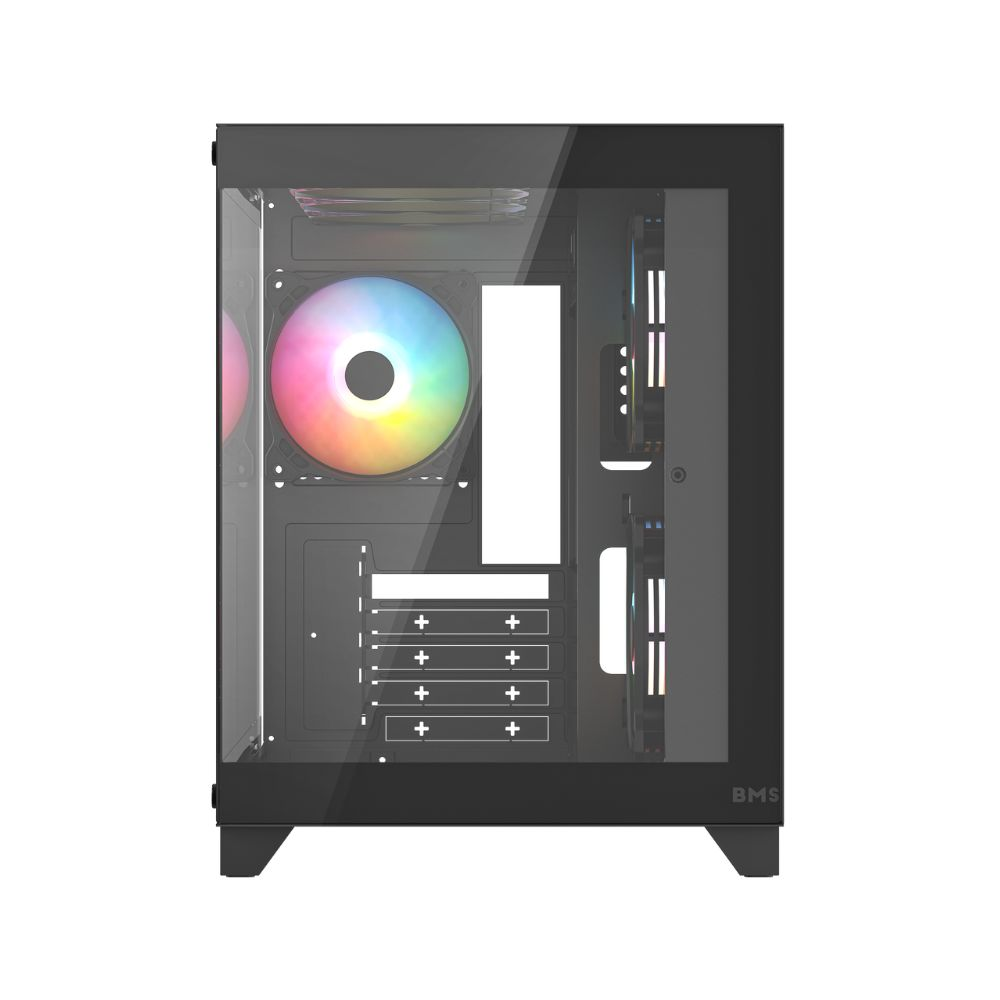 Modular Casing Build My Style BMS-838M-ARGB-B mATX Casing – wme.my