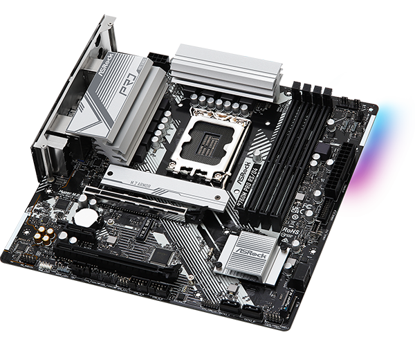 ASRock B760M Pro RS/D4 INTEL ATX Motherboard