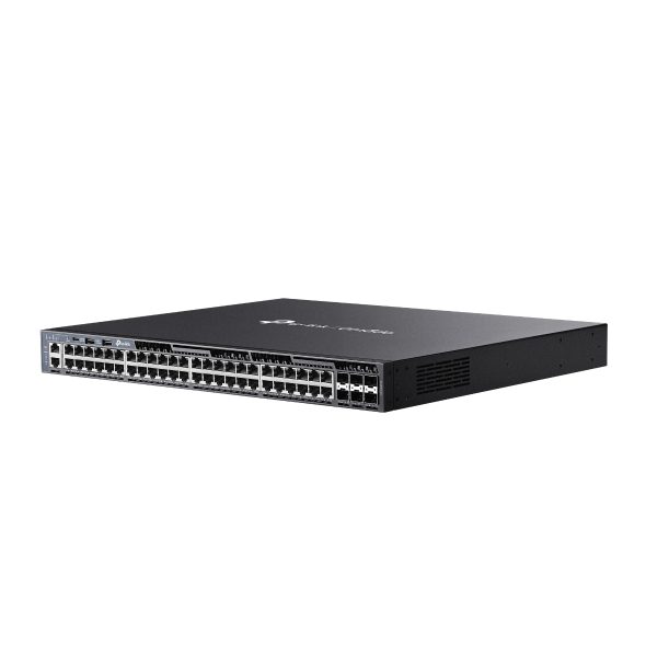 TP-LINK SG6654X Omada 48-Port Gigabit Stackable L3 Managed Switch with 6 10G Slots