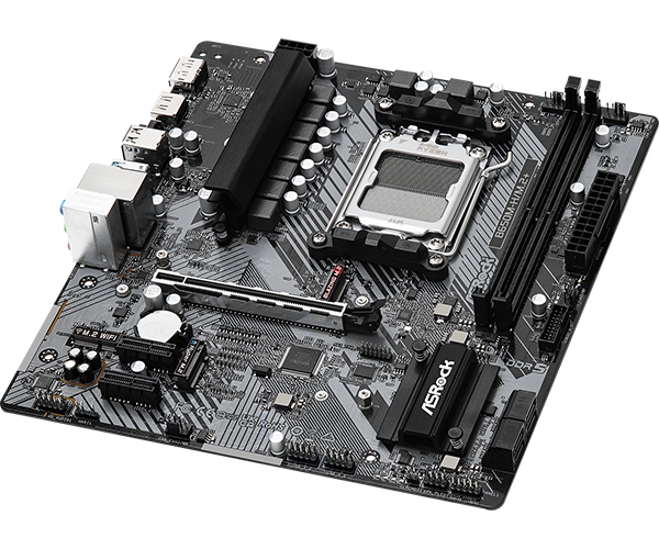 ASRock AMD B650M-H/M.2+ DDR5 M-ATX Motherboard