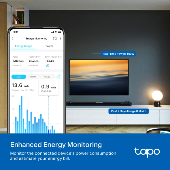 TP-Link Tapo P304M Smart Wi-Fi Power Strip