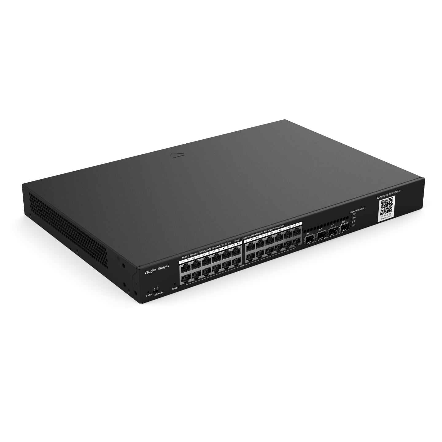 Ruijie NBS3100-24GT4SFP-P 24 Port / NBS3100-48GT4SFP-P 48 Port Gigabit Layer 2 Cloud Managed PoE Switch