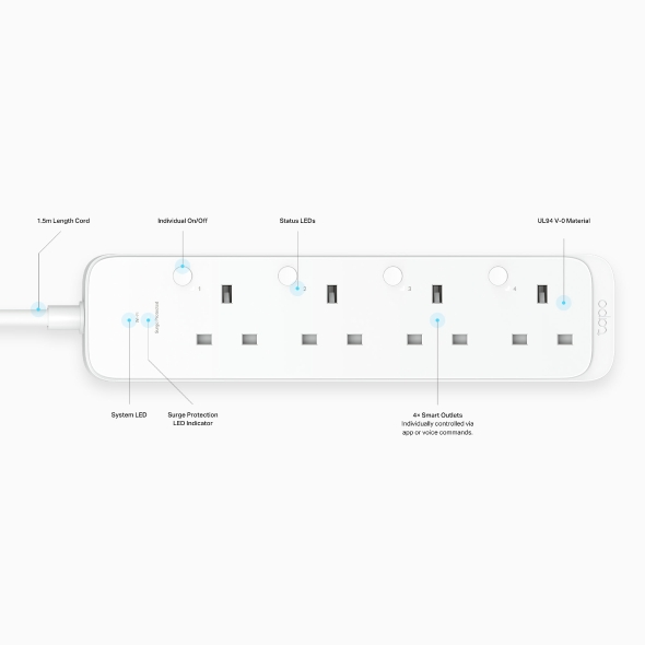 TP-Link Tapo P304M Smart Wi-Fi Power Strip