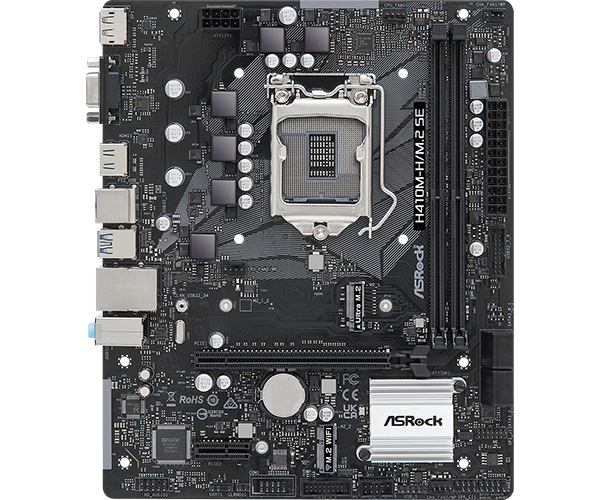 ASRock H410M-H/M.2 SE INTEL M-ATX Motherboard