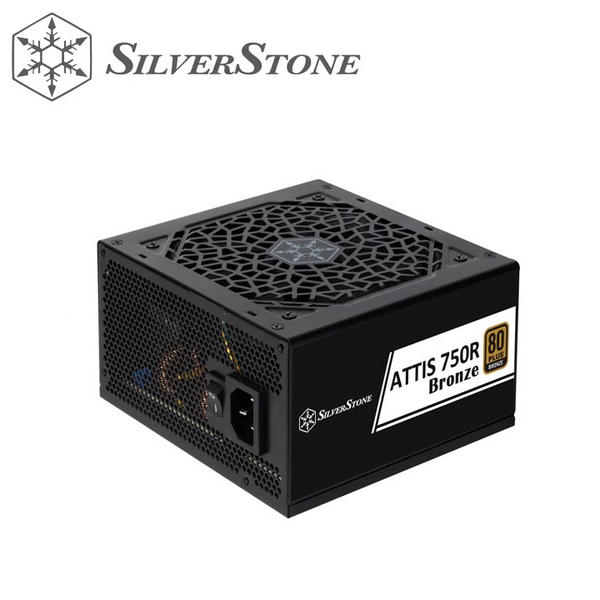 SilverStone AT750R-BF 80 PLUS Bronze 750W ATX 3.1 ATX Power Supply