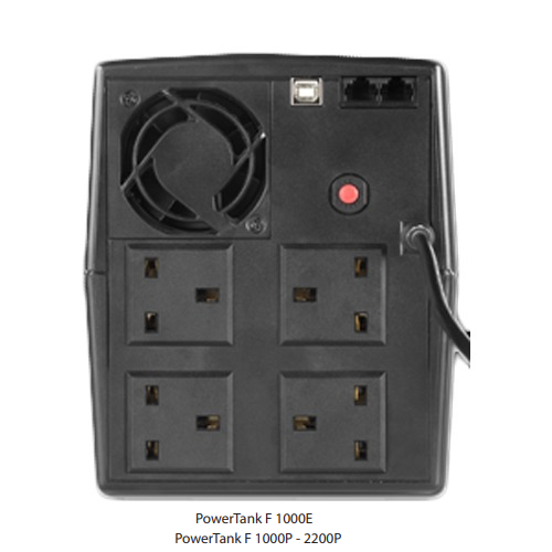 Right Power Line Interactive UPS PowerTank F Series 800VA - 2200VA