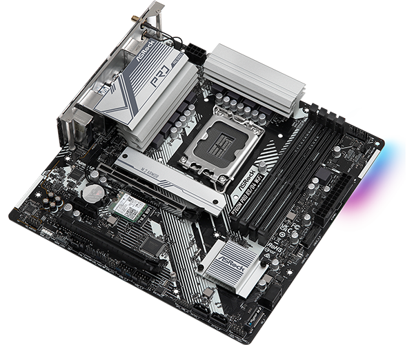 ASRock B760M PRO RS/D4 WIFI INTEL mATX Motherboard