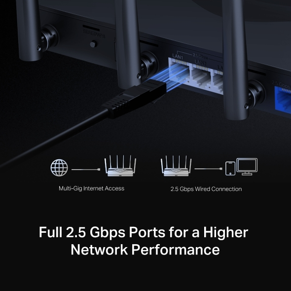 Mercusys MR47BE BE9300 Tri-Band Wi-Fi 7 Router