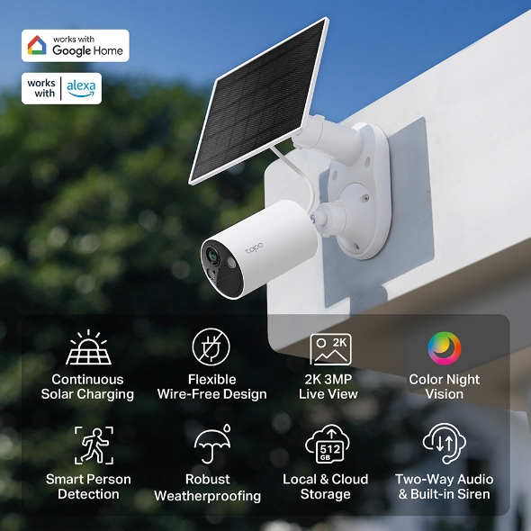 TP-Link Tapo C410 KIT Solar-Powered Security Camera Kit