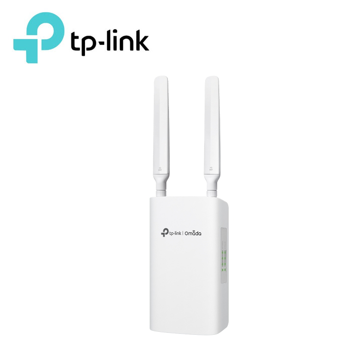 TP-Link ER703WP-4G-Outdoor Omada 4G+ Cat6 AX3000 Wi-Fi 6 Outdoor/Indoor Gateway