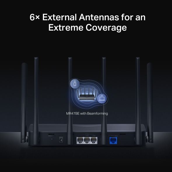 Mercusys MR47BE BE9300 Tri-Band Wi-Fi 7 Router