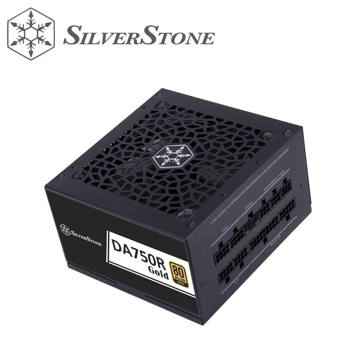 SilverStone DA750R-GMA / DA750R-GMA-WWW Gold 80 PLUS Gold 750W ATX 3.0 & PCIe 5.0 Fully Modular Power Supply