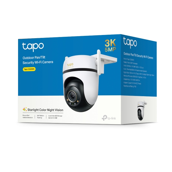 TP-Link Tapo C530WS Outdoor Pan/Tilt Security Wi-Fi Camera