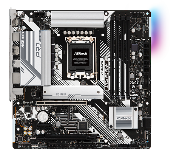 ASRock B760M Pro RS/D4 INTEL ATX Motherboard