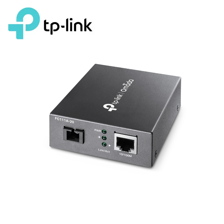 TP-Link TL-FC111A-20 / TL-FC111B-20 Omada 10/100 Mbps WDM Media Converter