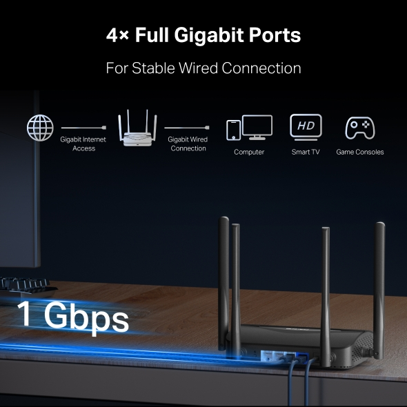 Mercusys MR25BE BE3600 Dual Band Wi-Fi 7 Router