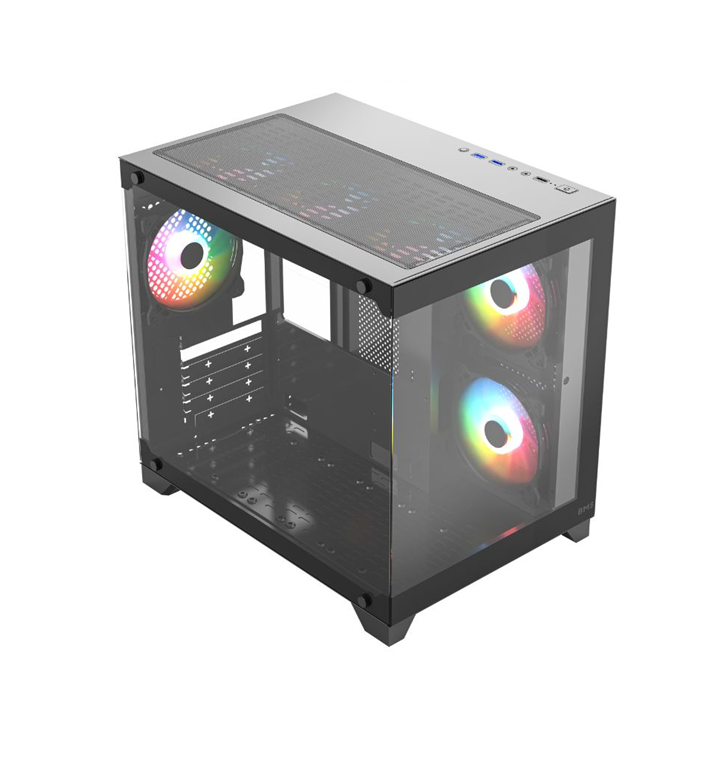 Build My Style BMS-838M-ARGB-B mATX Casing