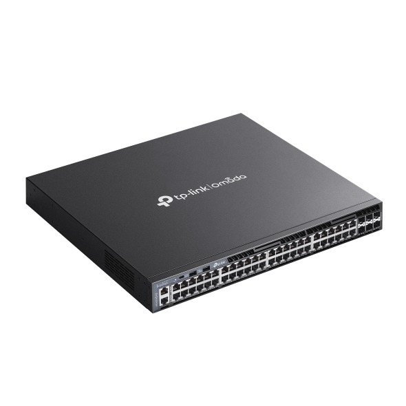 TP-LINK SG6654X Omada 48-Port Gigabit Stackable L3 Managed Switch with 6 10G Slots