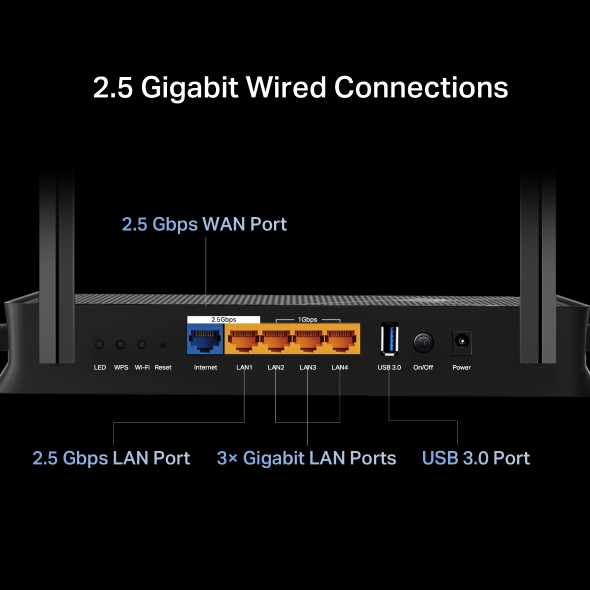 TP-Link Archer BE230 BE3600 Dual-Band Wi-Fi 7 Router