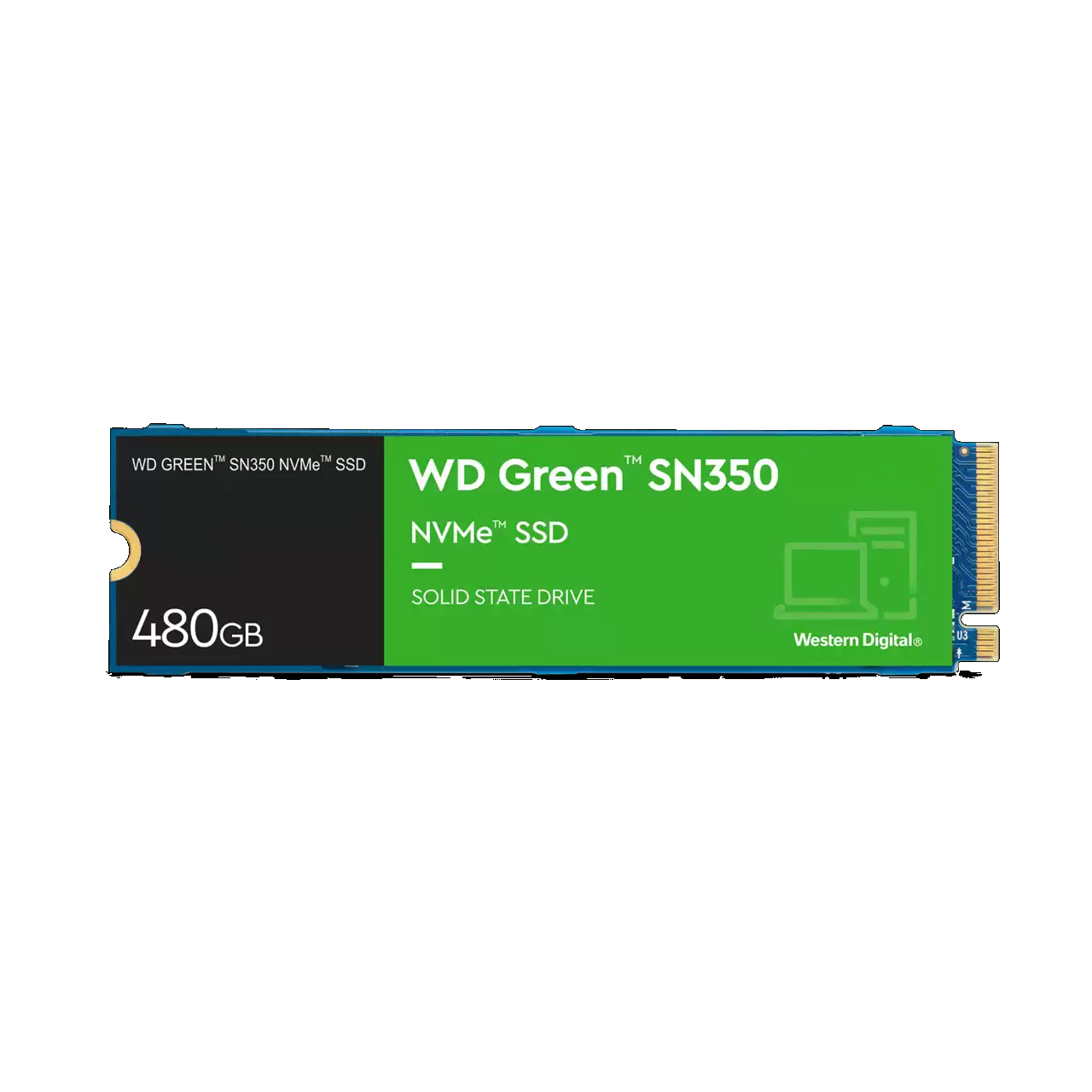 Western Digital WD Green SN350 M.2 2280 NVMe PCIe SSD Solid State Drives