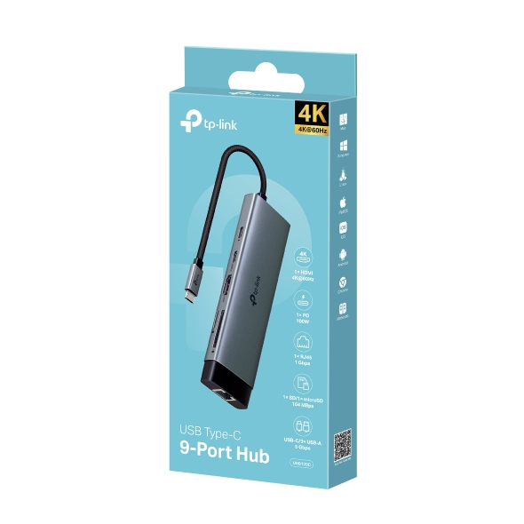 TP-LINK UH9120C USB Type-C 9-Port Hub