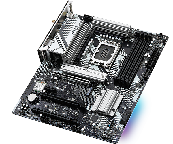 ASRock B760 Pro RS WiFi LGA 1700 DDR5 INTEL ATX Motherboard