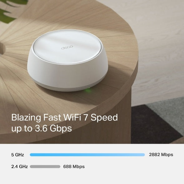 TP-Link Deco BE22 BE3600 Whole Home Mesh WiFi 7 System